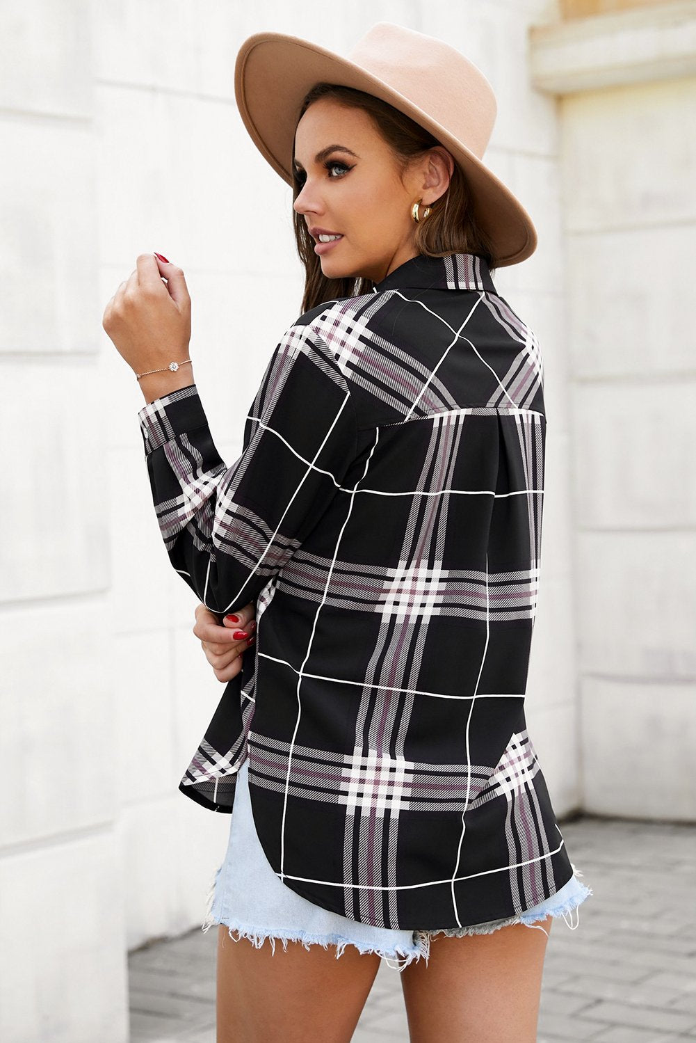 Plaid Button Shirt